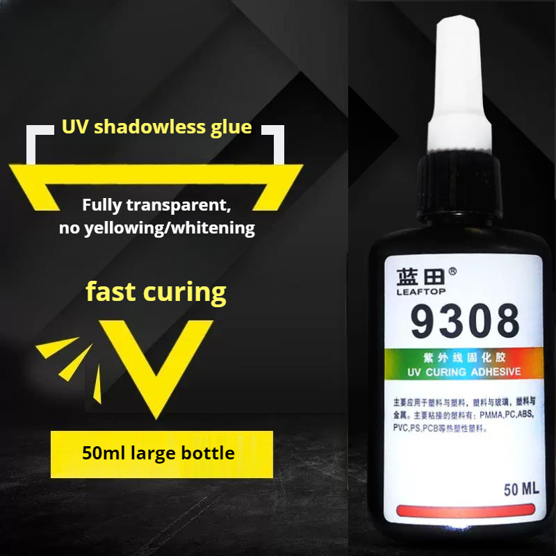 Plastic shadowless glue UV glue