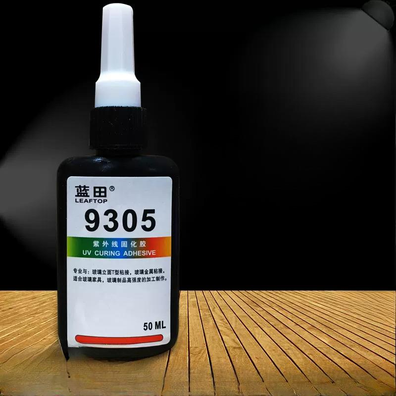 Shadowless glue 9305 UV glue for glass display cabinet – unifo